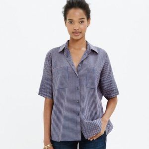 Madewell Courier Shirt Geobud Floral